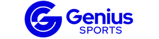 Genius Sports Logo Blue Horizontal